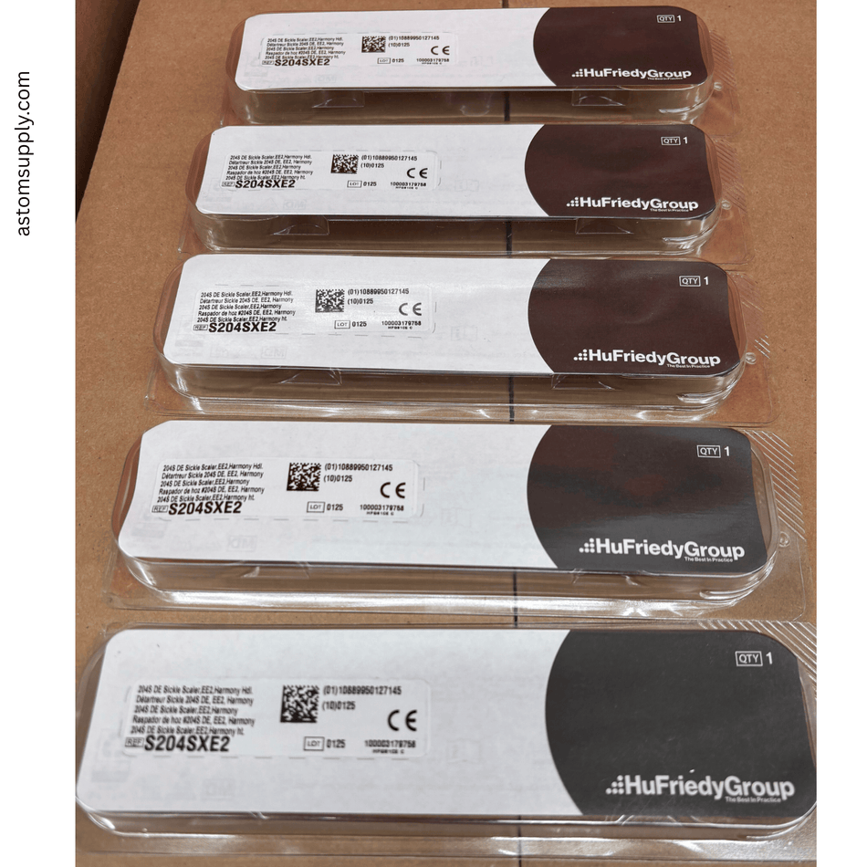 Hu-Friedy S204SXE2 EverEdge 2.0 Sickle Scaler EE2 – 5-Unit Bundle
