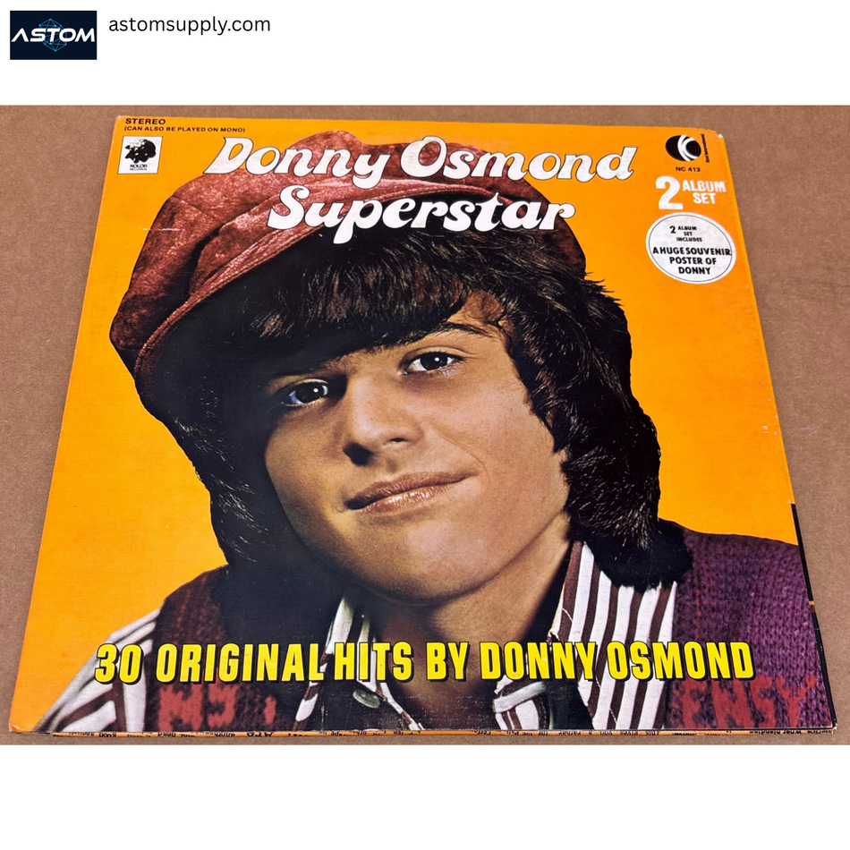Donny Osmond – Superstar (1973) 2xLP Vinyl K-Tel NC 413 VG+/VG+