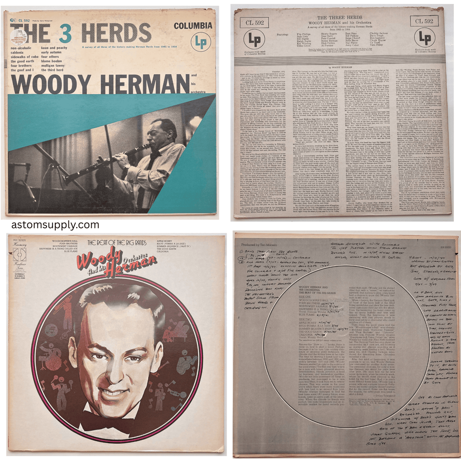 Woody Herman – Jazz LP Collection (5 Albums) – VG / VG – Bundle
