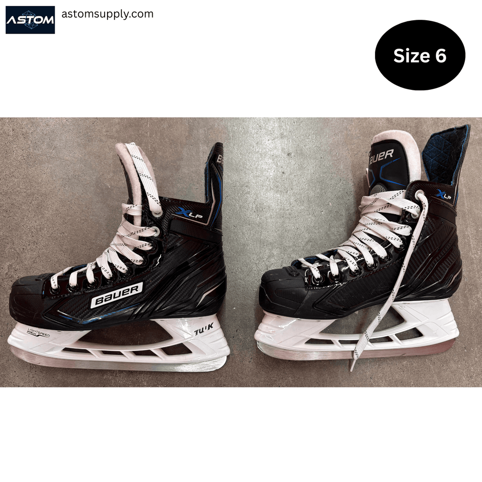 Bauer X-LP Senior Hockey Skates – Size 6 (Like New)