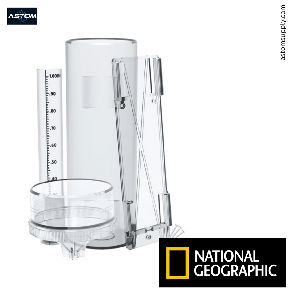 National Geographic 500NC Rain Gauge – Outdoor Weather Station, Code 057475500436
