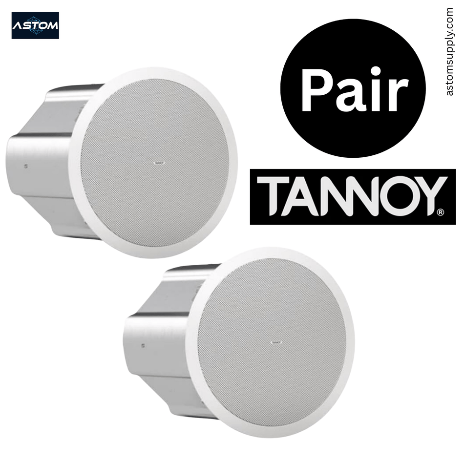 CVS 801S LZ 8" In-Ceiling Subwoofer White 2-Pack