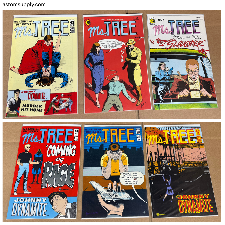 Ms. Tree Comic Lot (21 Issues) – Max Allan Collins – Crime Noir – Bagged & Boarded