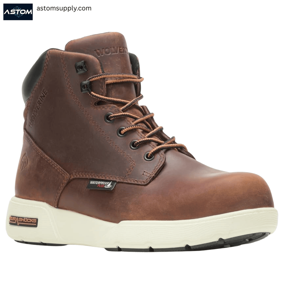 Wolverine Kickstart 6” Safety Work Boots – Men’s size 11 – CarbonMAX – Like New