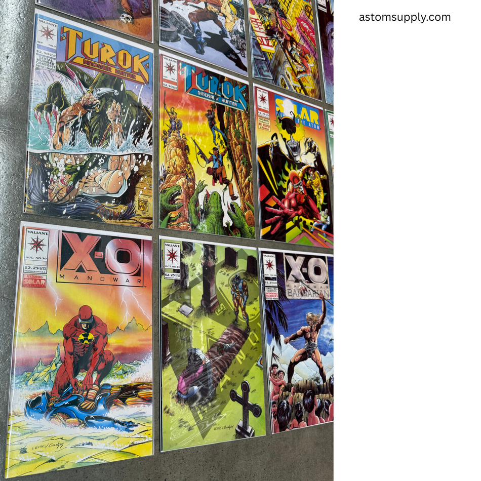 Valiant Comics Lot (28 Books) – Turok, X-O Manowar, Bloodshot – Bagged & Boarded
